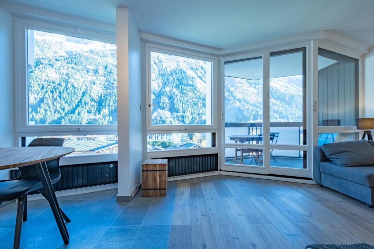 Charming Studio With Balcony And View In Chamonix Exteriör bild