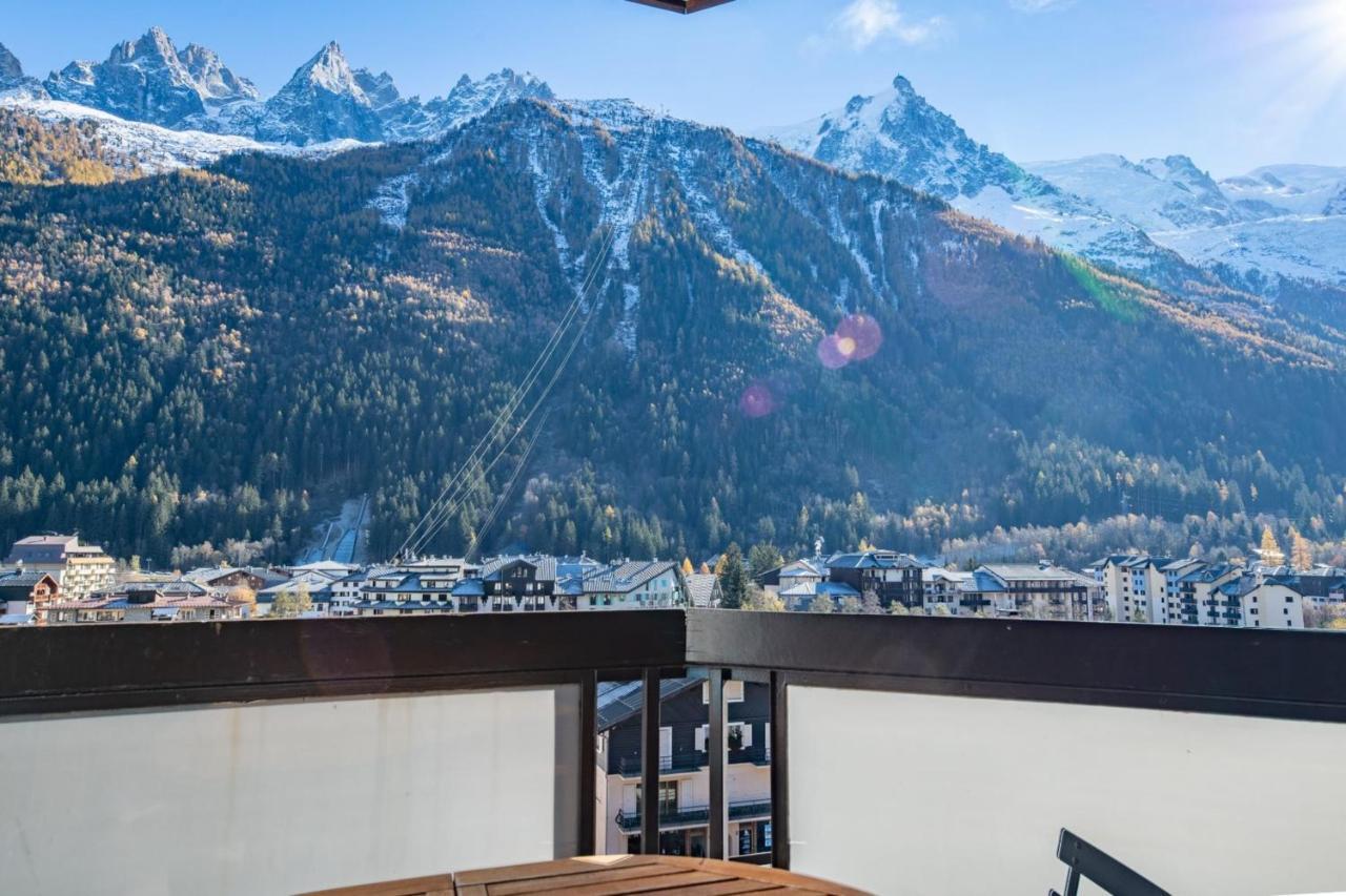 Charming Studio With Balcony And View In Chamonix Exteriör bild